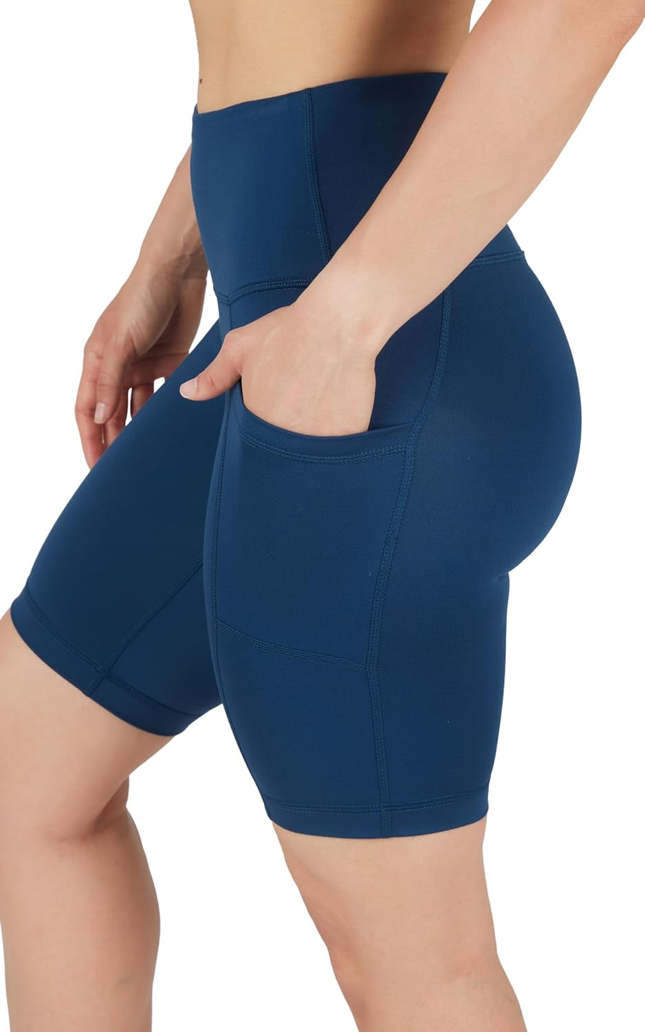 Womens High Waisted Biker Shorts Workout Running Spandex Yoga Shorts 3.5", 5", 7", 9"