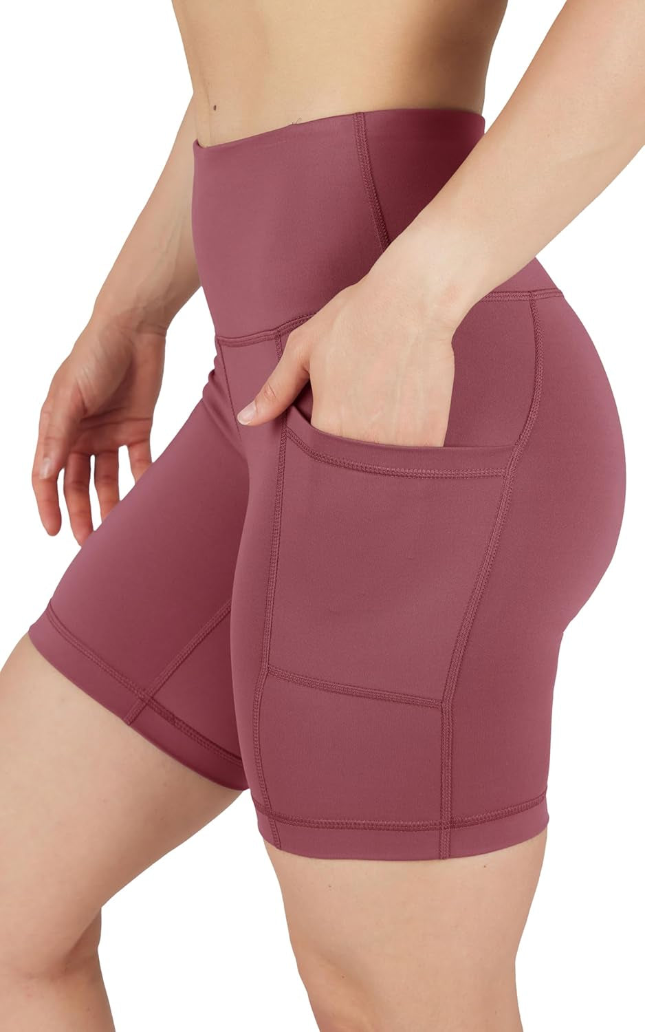 Womens High Waisted Biker Shorts Workout Running Spandex Yoga Shorts 3.5", 5", 7", 9"