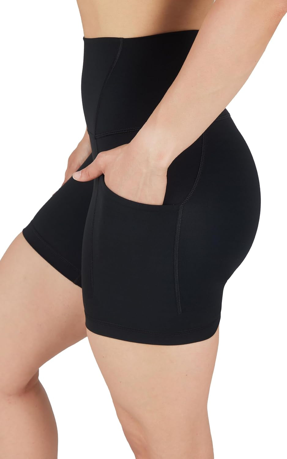 Womens High Waisted Biker Shorts Workout Running Spandex Yoga Shorts 3.5", 5", 7", 9"