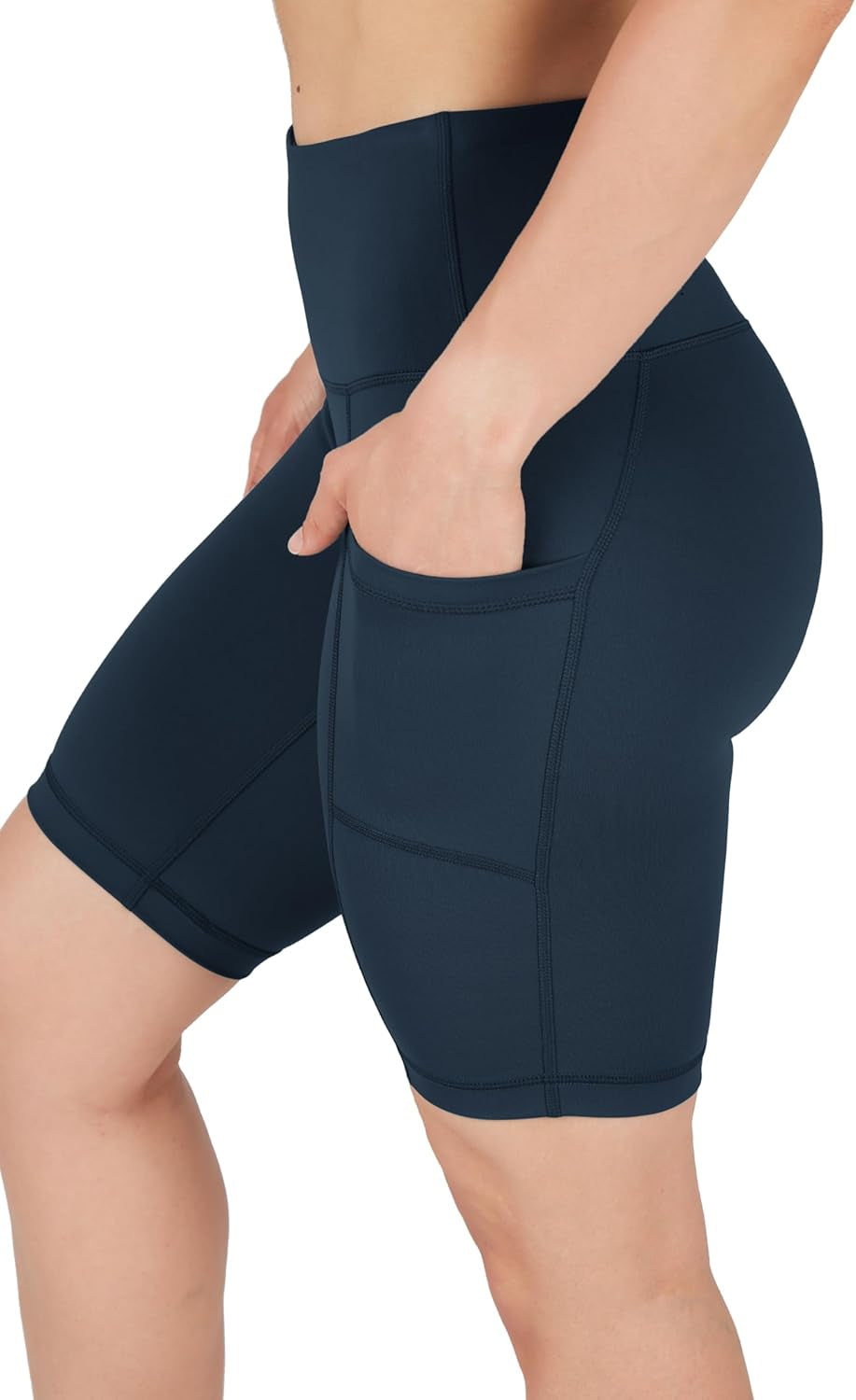 Womens High Waisted Biker Shorts Workout Running Spandex Yoga Shorts 3.5", 5", 7", 9"