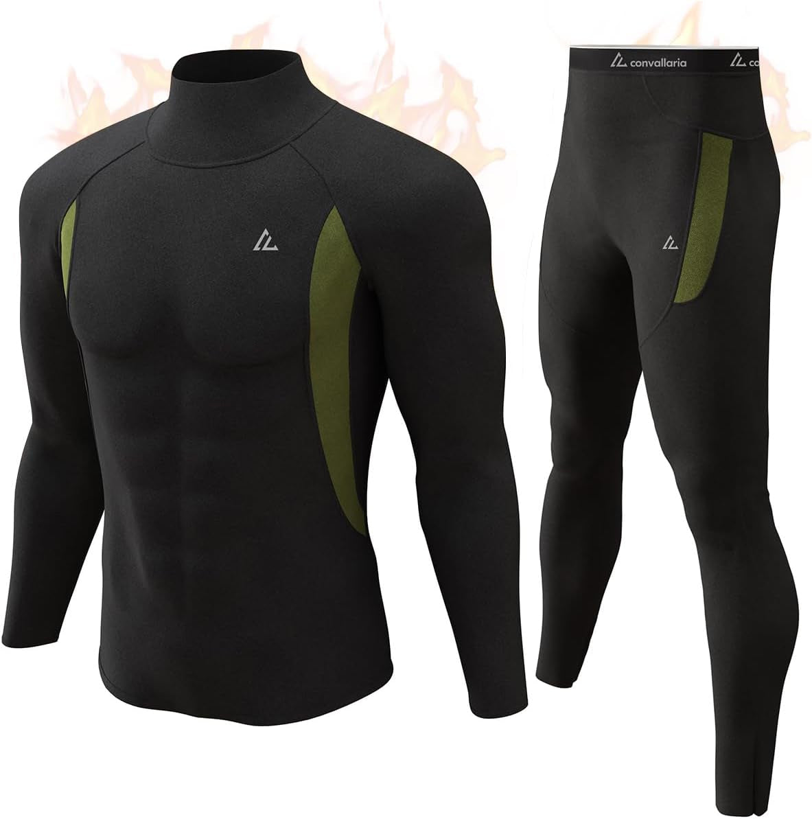 Thermal Underwear Long Johns Set Mens Winter Gift Hunting Gear Sport Base Layer Bottom Top