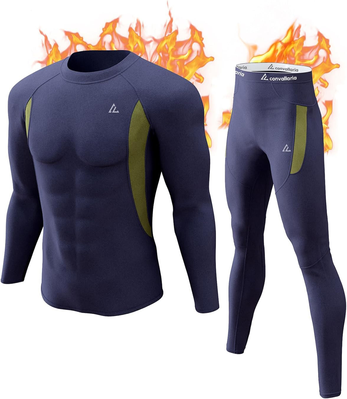 Thermal Underwear Long Johns Set Mens Winter Gift Hunting Gear Sport Base Layer Bottom Top