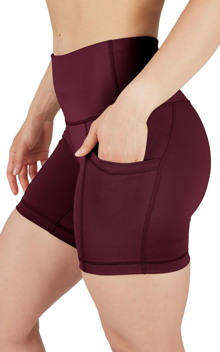 Womens High Waisted Biker Shorts Workout Running Spandex Yoga Shorts 3.5", 5", 7", 9"