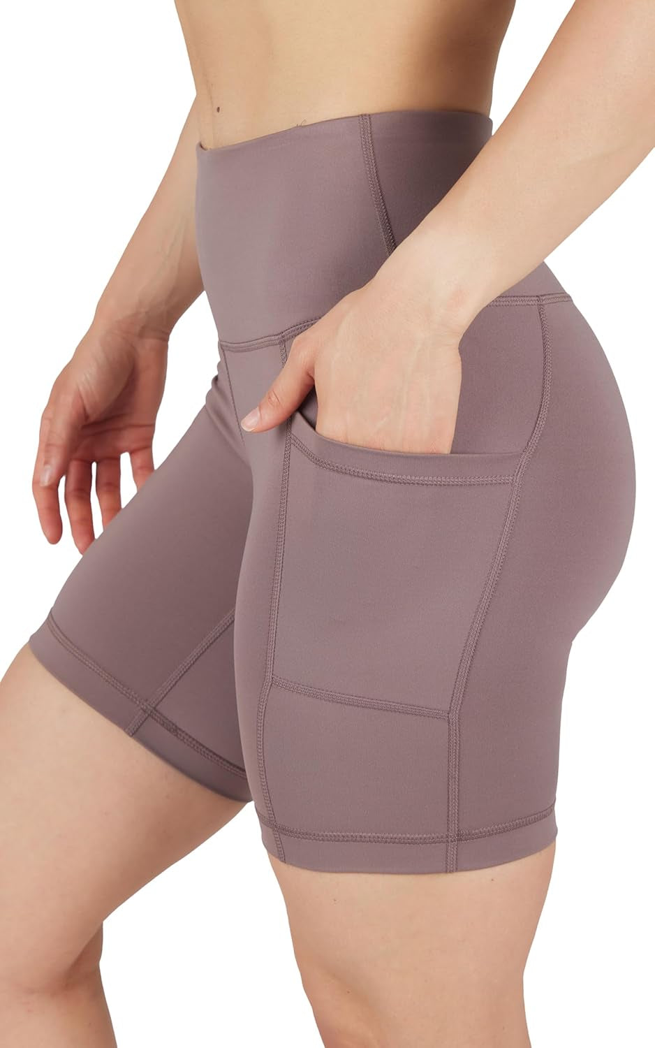 Womens High Waisted Biker Shorts Workout Running Spandex Yoga Shorts 3.5", 5", 7", 9"