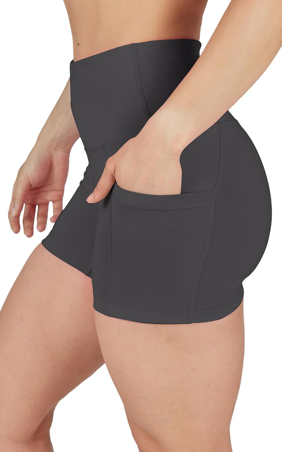 Womens High Waisted Biker Shorts Workout Running Spandex Yoga Shorts 3.5", 5", 7", 9"