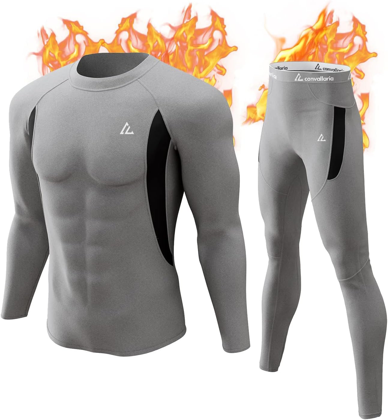 Thermal Underwear Long Johns Set Mens Winter Gift Hunting Gear Sport Base Layer Bottom Top