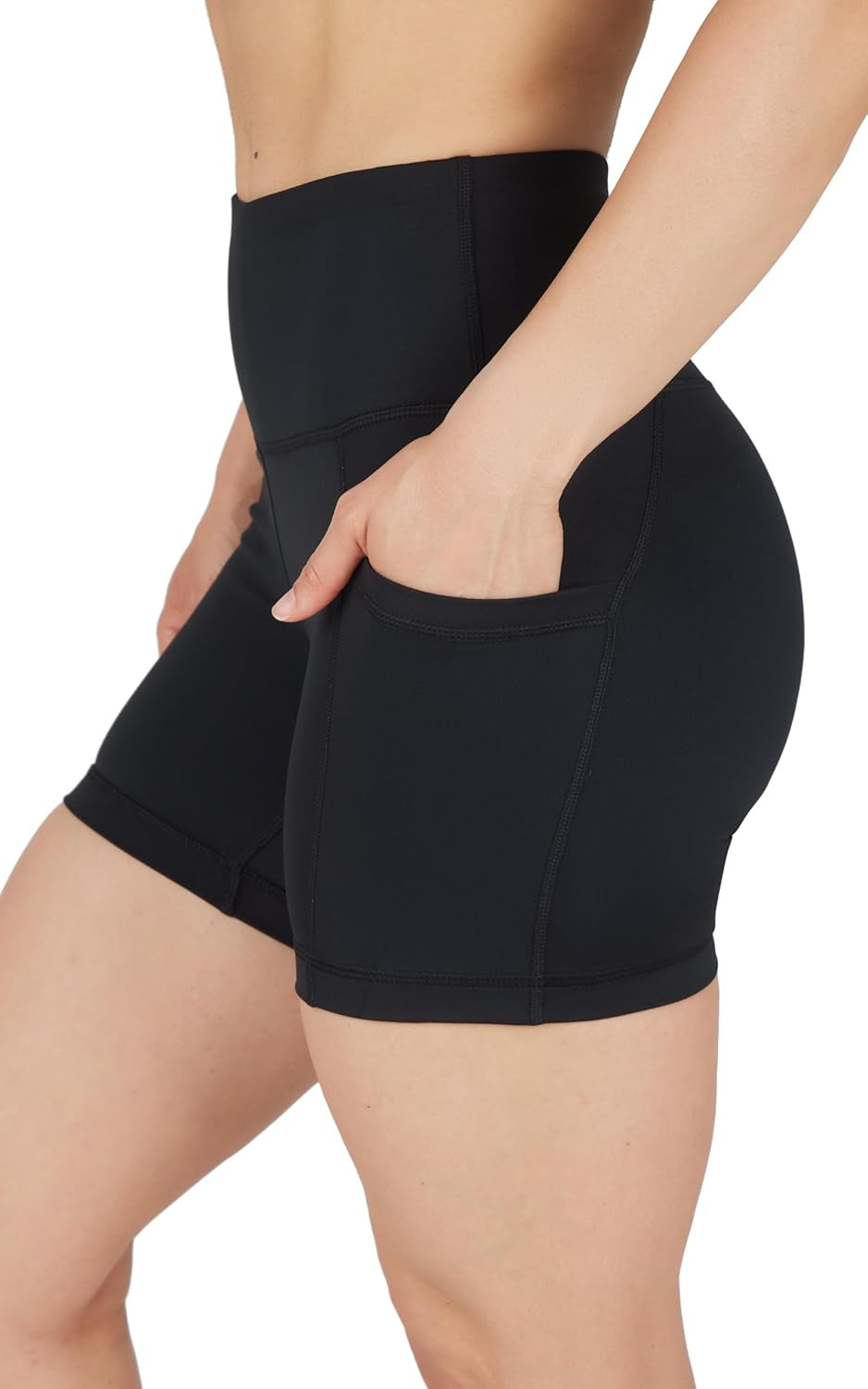 Womens High Waisted Biker Shorts Workout Running Spandex Yoga Shorts 3.5", 5", 7", 9"