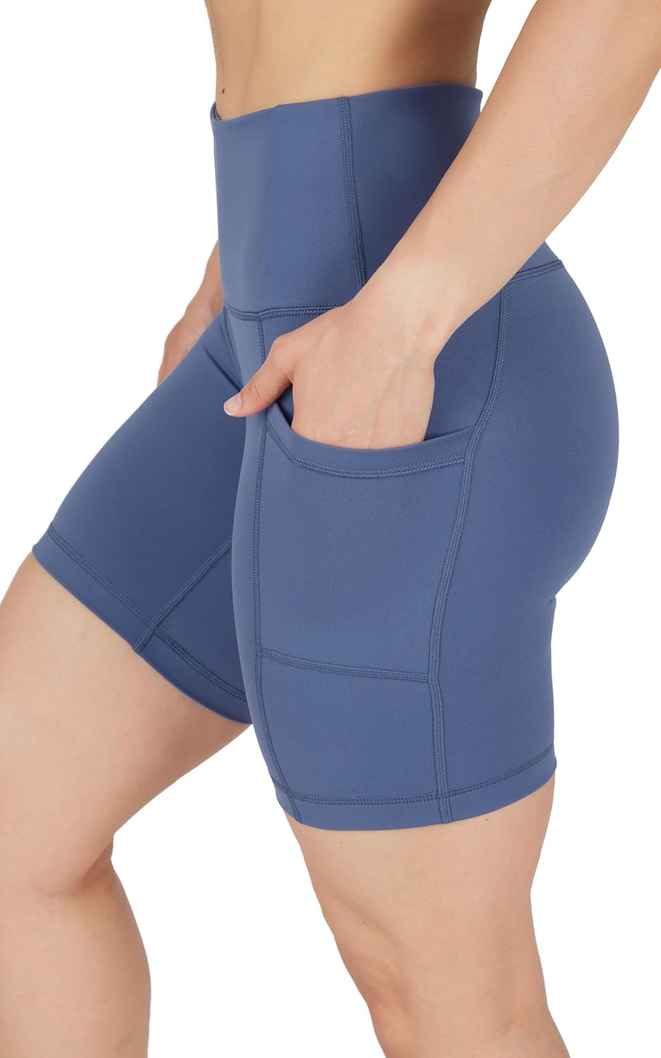 Womens High Waisted Biker Shorts Workout Running Spandex Yoga Shorts 3.5", 5", 7", 9"