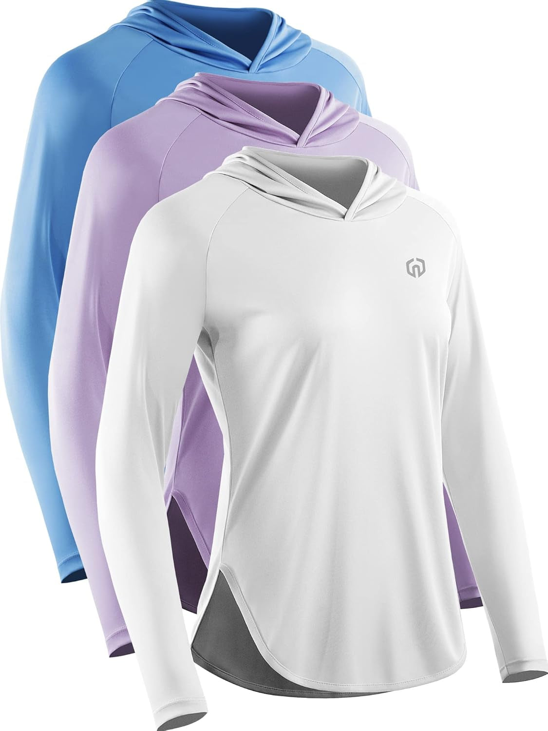 Women'S Sun Protection Running Shirts Workout Athletic Shirts with Hoods