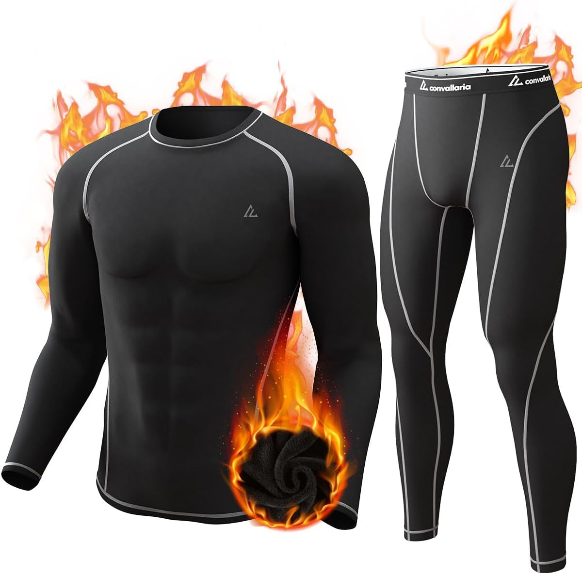 Thermal Underwear Long Johns Set Mens Winter Gift Hunting Gear Sport Base Layer Bottom Top