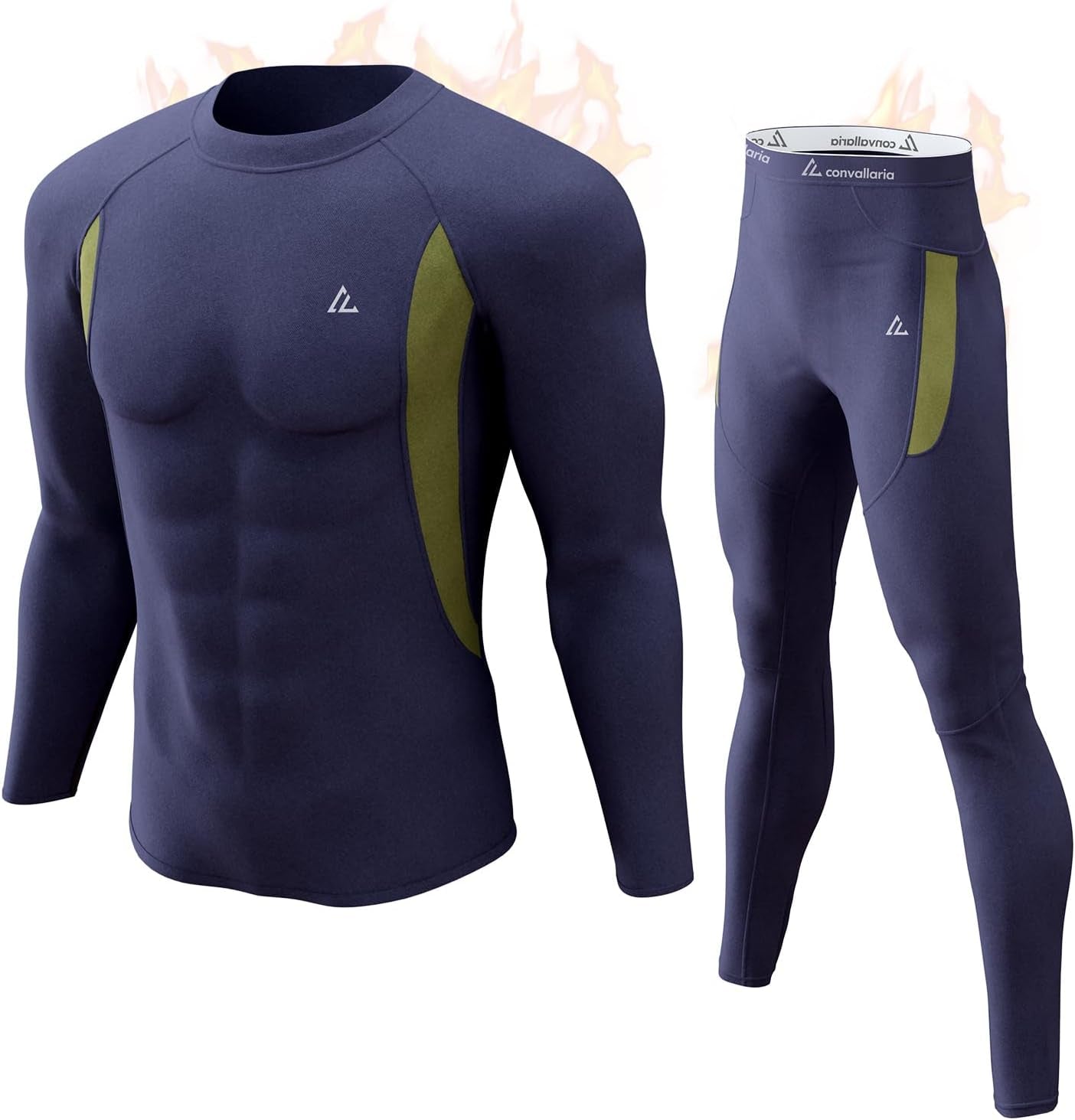 Thermal Underwear Long Johns Set Mens Winter Gift Hunting Gear Sport Base Layer Bottom Top