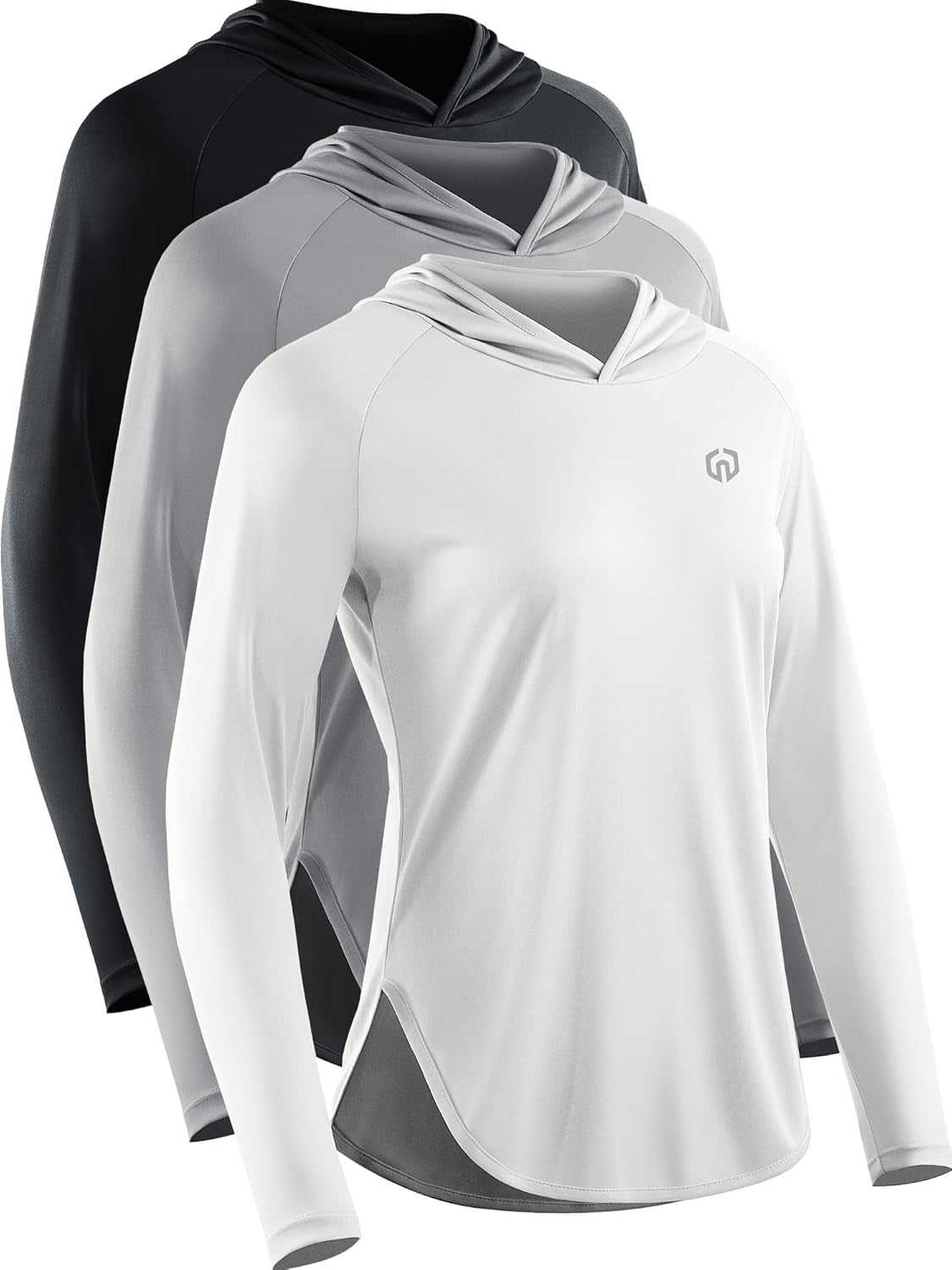 Women'S Sun Protection Running Shirts Workout Athletic Shirts with Hoods