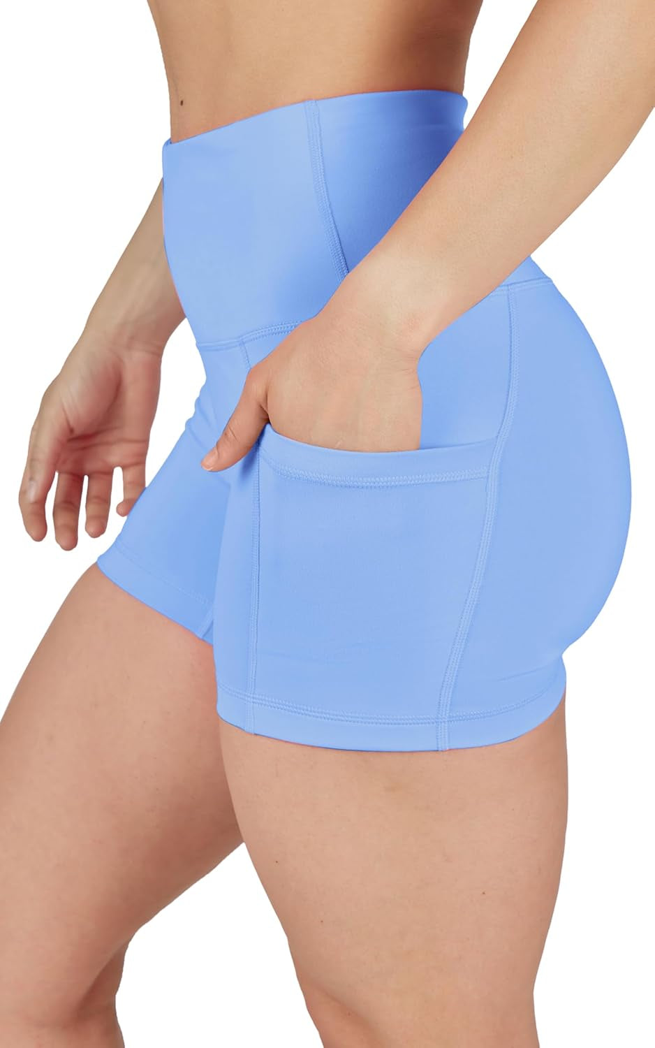 Womens High Waisted Biker Shorts Workout Running Spandex Yoga Shorts 3.5", 5", 7", 9"