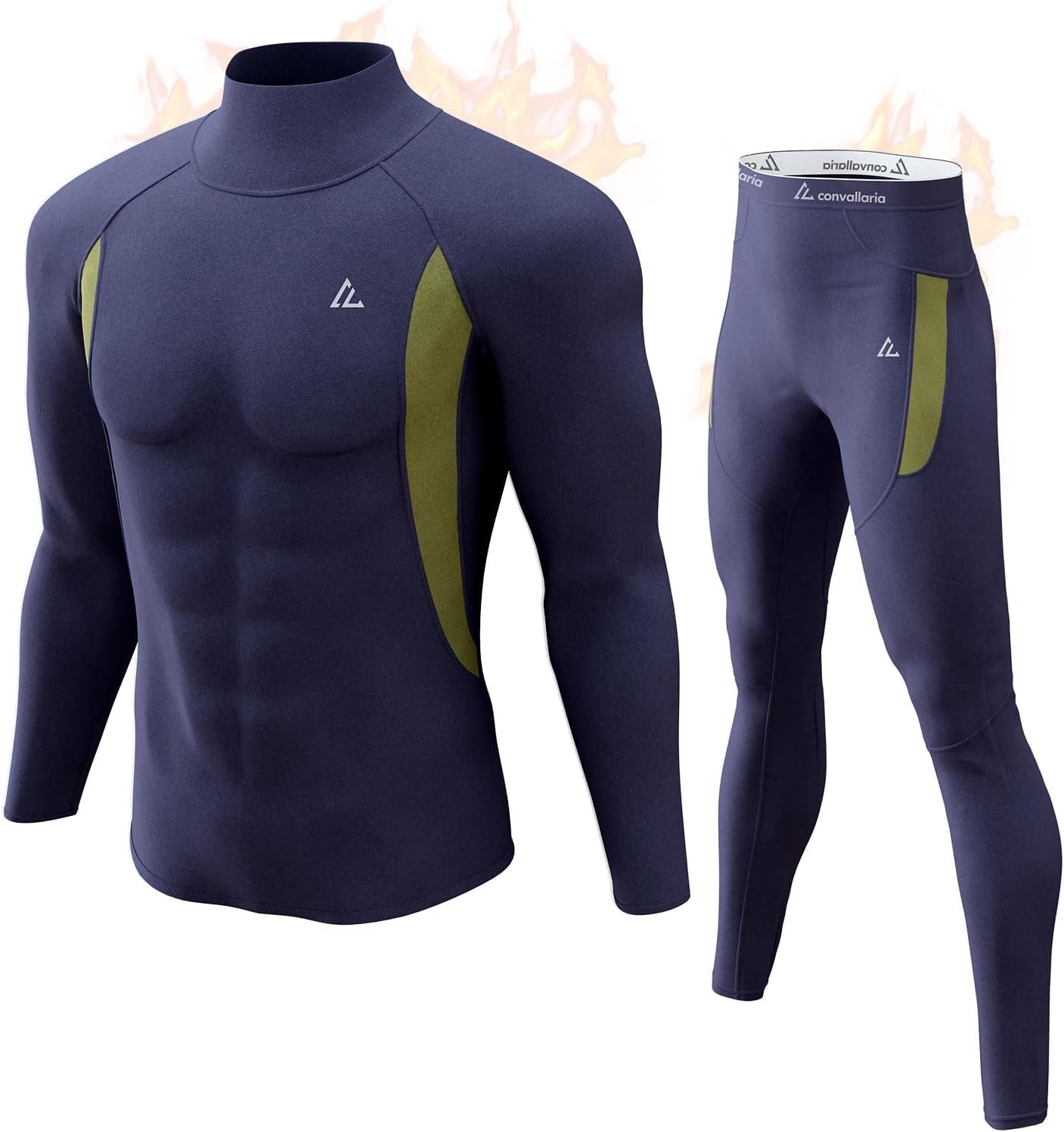 Thermal Underwear Long Johns Set Mens Winter Gift Hunting Gear Sport Base Layer Bottom Top