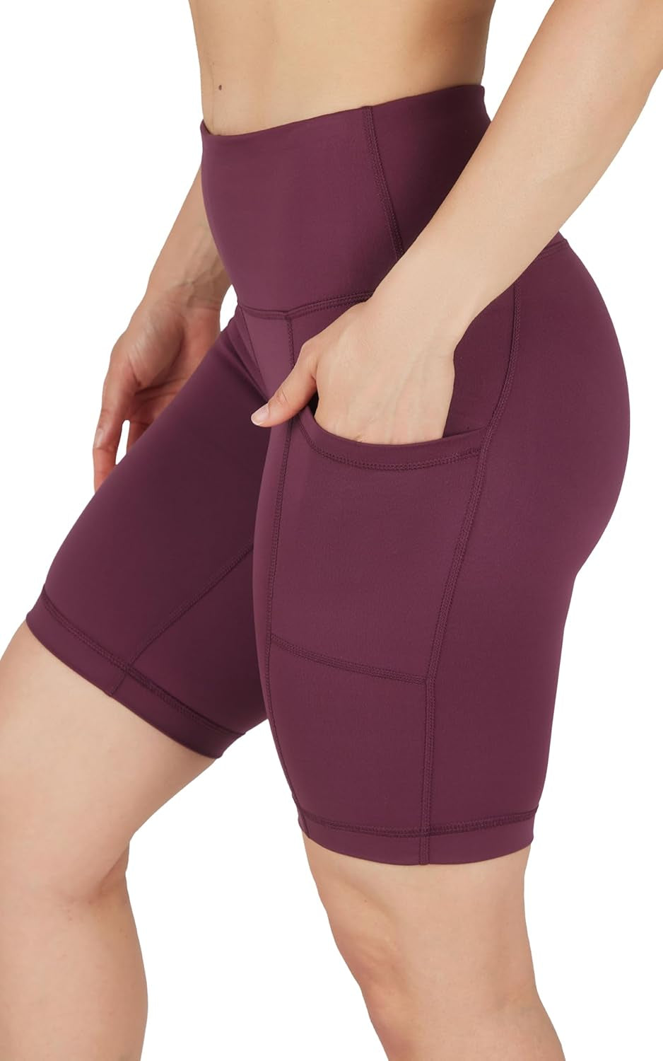 Womens High Waisted Biker Shorts Workout Running Spandex Yoga Shorts 3.5", 5", 7", 9"