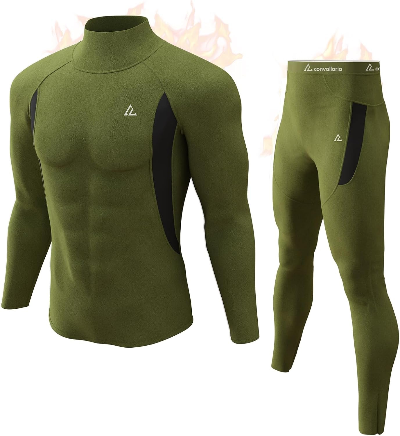 Thermal Underwear Long Johns Set Mens Winter Gift Hunting Gear Sport Base Layer Bottom Top
