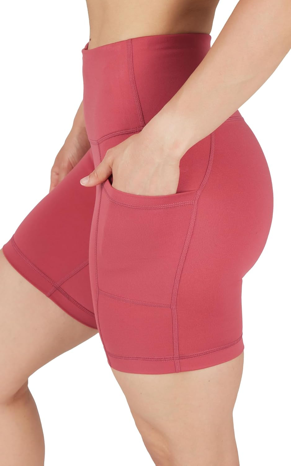 Womens High Waisted Biker Shorts Workout Running Spandex Yoga Shorts 3.5", 5", 7", 9"