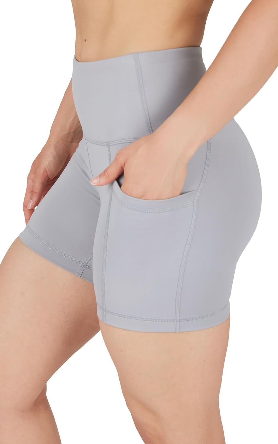 Womens High Waisted Biker Shorts Workout Running Spandex Yoga Shorts 3.5", 5", 7", 9"