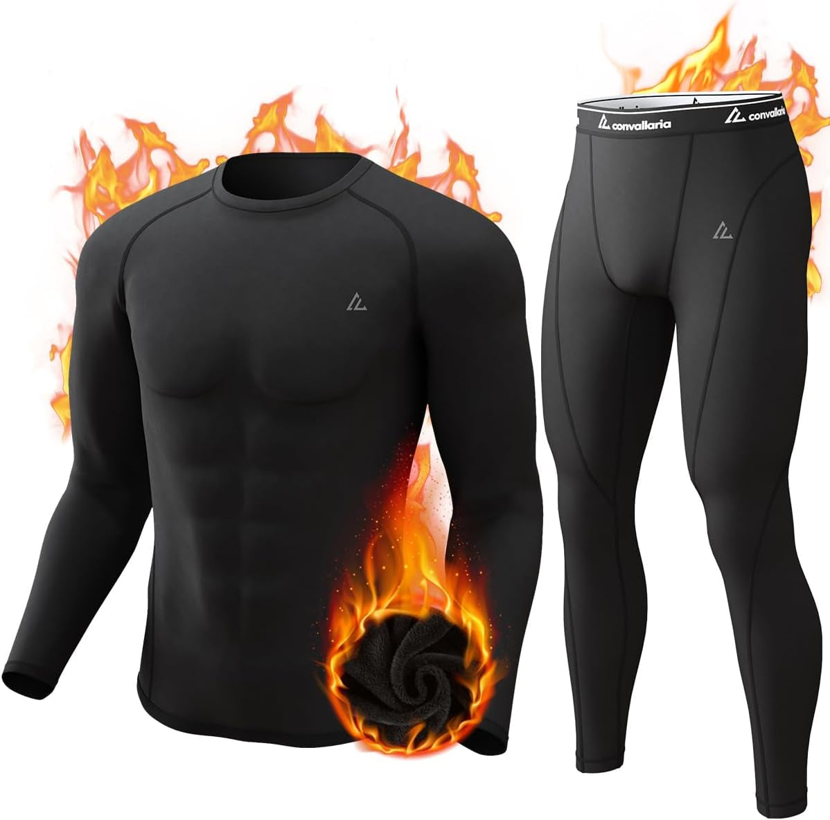 Thermal Underwear Long Johns Set Mens Winter Gift Hunting Gear Sport Base Layer Bottom Top
