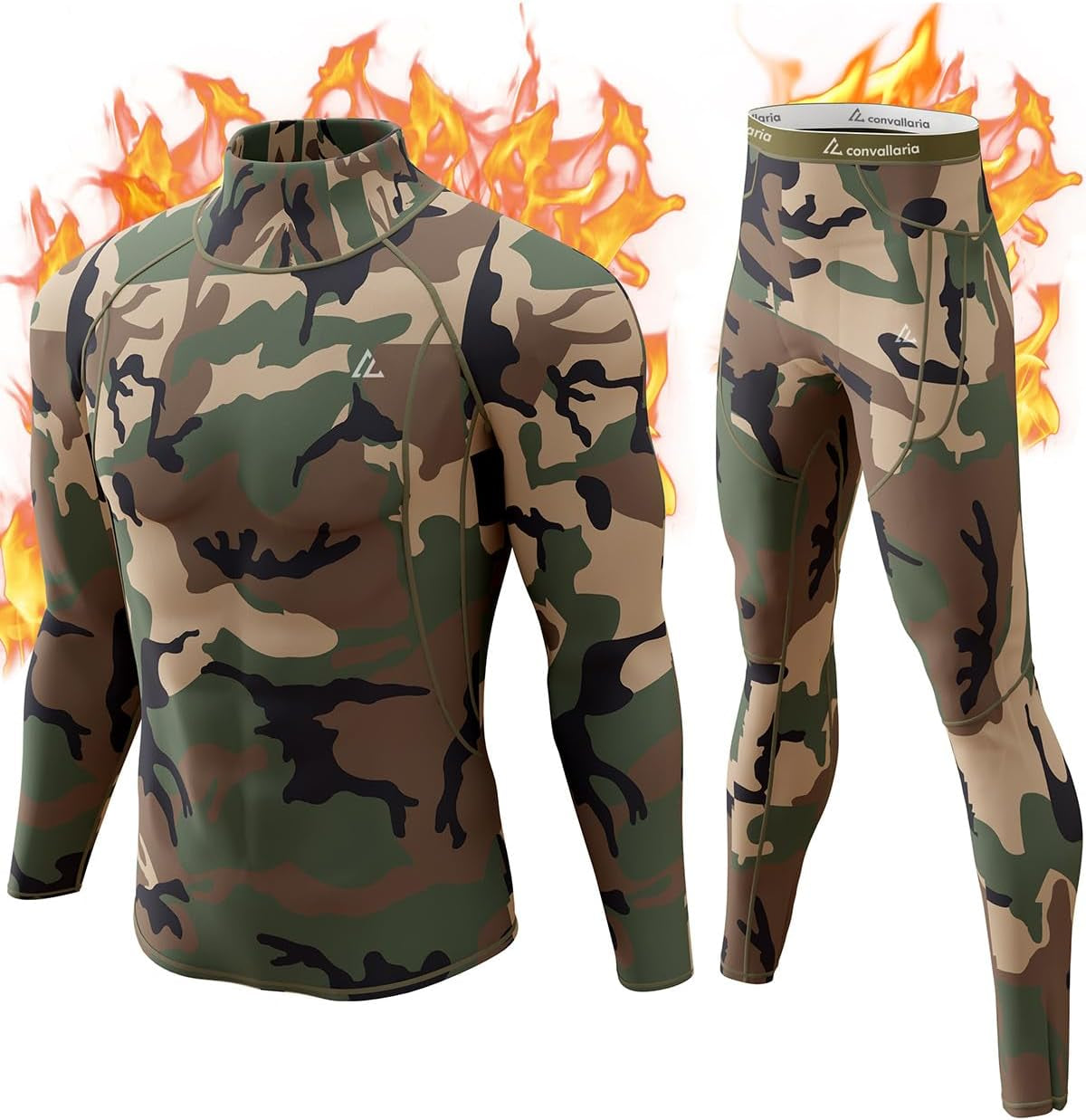 Thermal Underwear Long Johns Set Mens Winter Gift Hunting Gear Sport Base Layer Bottom Top