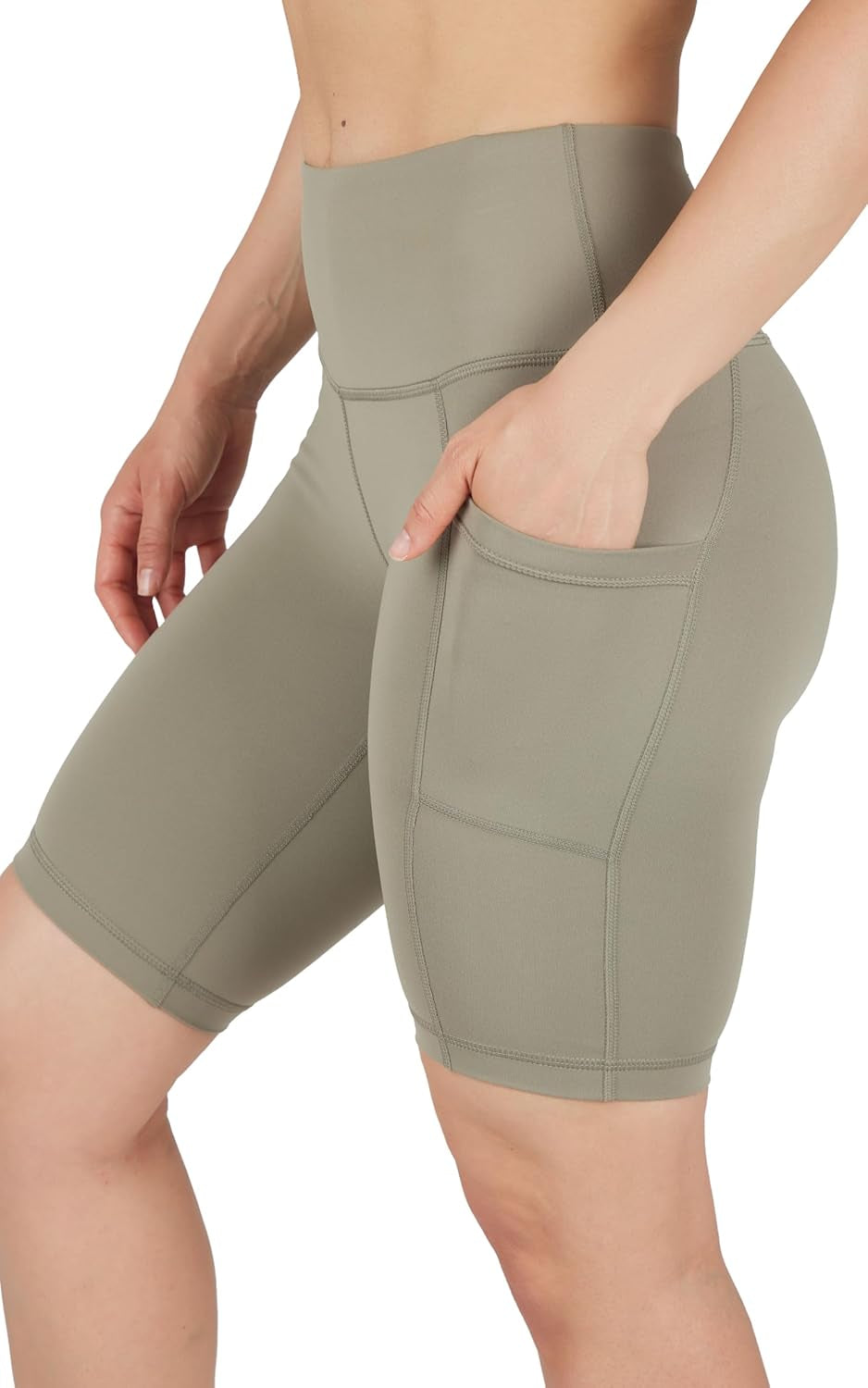 Womens High Waisted Biker Shorts Workout Running Spandex Yoga Shorts 3.5", 5", 7", 9"