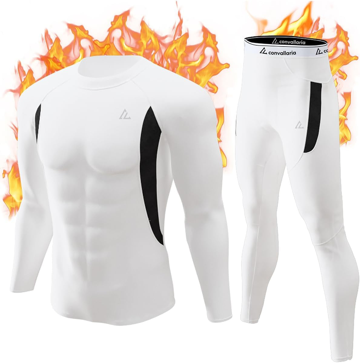 Thermal Underwear Long Johns Set Mens Winter Gift Hunting Gear Sport Base Layer Bottom Top